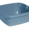 Keeeper Küchenhelfer<Universal Schüssel mit Ausguss Björk Eckig 8 l 34 cm x 34 cm Nordic Blue