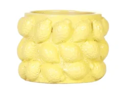 Clearance Keramik-Übertopf Citrus Ø 9 cm x 10 cm Farbauswahl