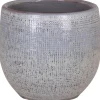 Töpfe<Keramik-Übertopf Roleto Ø 24 cm x 21 cm Türkis