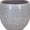 New Keramik-Übertopf Roleto Ø 15 cm x 13 cm Türkis
