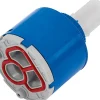 Keramikkartusche 40 mm x 40 mm für baliv Niederdruck Küchenarmatur KI-5170 N< Ersatzteile Küchenarmatur