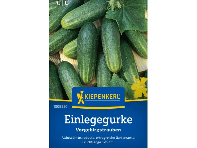 Kiepenkerl Einlegegurken "Vorgebirgstrauben"< Töpfe