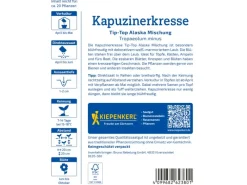 Discount Kiepenkerl Kapuzinerkresse "Tip Top Alaska Mischung" Mehrfarbig