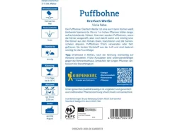 Kiepenkerl Puffbohne "Dreifach weiße"< Töpfe