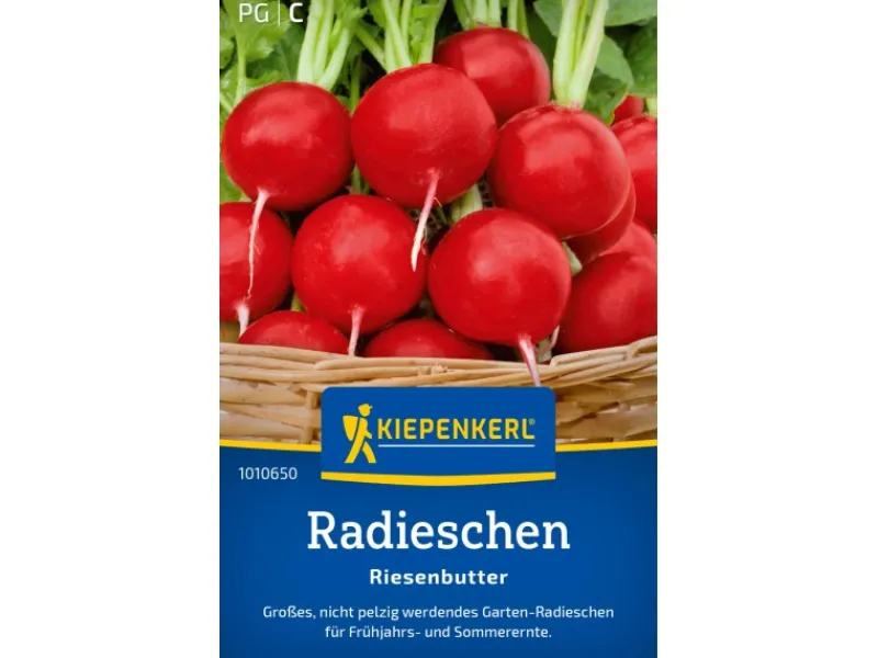 Clearance Kiepenkerl Radieschen Radies "Riesenbutter"