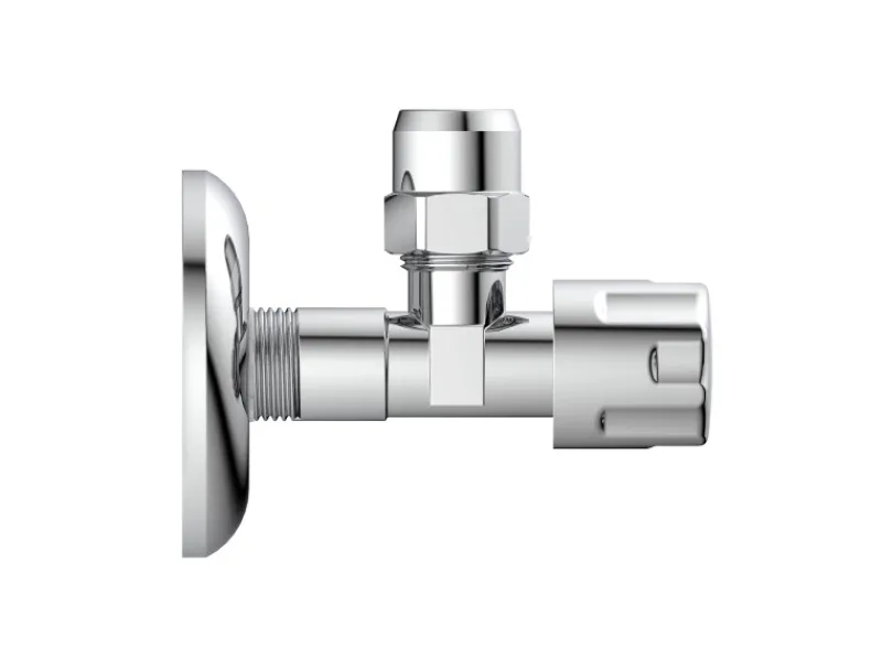 Kirchhoff Ersatzteile Küchenarmatur<Eckventil mit Schubrosette 16,7 mm (3/8"AG) x 10 mm Chrom