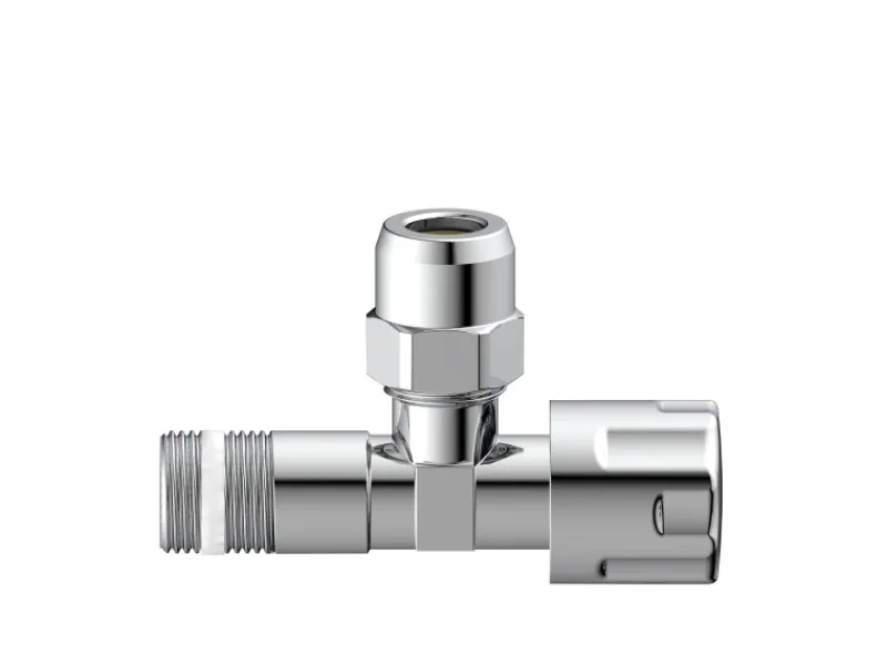 Kirchhoff Ersatzteile Küchenarmatur<Eckventil mit Schubrosette 16,7 mm (3/8"AG) x 10 mm Chrom