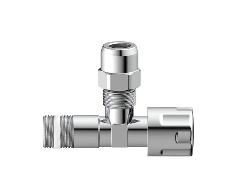 Kirchhoff Ersatzteile Küchenarmatur<Eckventil mit Schubrosette 16,7 mm (3/8"AG) x 10 mm Chrom