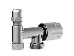 Kirchhoff Zubehör Für Küchenarmatur<GA-Zusatzventil 15 mm (3/8"IG) x 26,4 mm (3/4"AG) x 16,7 mm x 10 mm