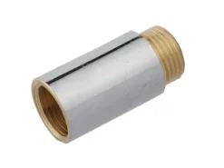Hot Kirchhoff Hahnverlängerung 18,7 mm (1/2" IG) x 21 mm (1/2" AG) x 40 mm Chrom