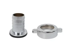 Kirchhoff Ersatzteile Küchenarmatur<Halbe Schlauchverschraubung Messing 1/2"M x 3/8"T
