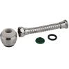 Discount Kirchhoff Metall-Schlauch Eco-Save mit Spülbrausekopf 7,5 l/min M22IG Chrom