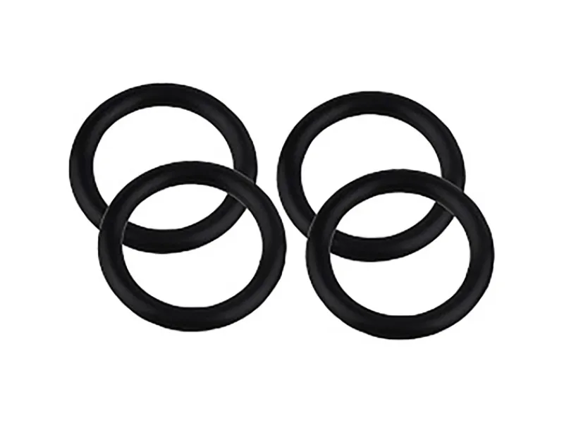 Kirchhoff Ersatzteile Küchenarmatur|Zubehör Für Küchenarmatur<O-Ring Gummi für Ventiloberteil 18 mm x 22 mm x 2 mm Schwarz 4 Stück