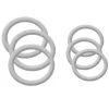 Kirchhoff O-Ring Silikon für Armaturenanschluss mit AG M8/M10 Weiß 2 x 3 Stück< Ersatzteile Küchenarmatur