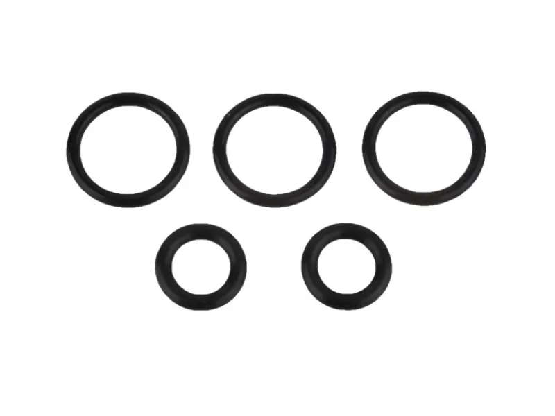 Kirchhoff O-Ring-Set für Grohe Euromix-Kartusche Schwarz 5 Stück< Einhebelmischer|Ersatzteile Küchenarmatur
