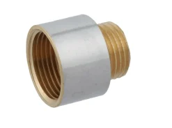 Kirchhoff Zubehör Für Küchenarmatur<Reduzier-Hahnverlängerung 18,7 mm (1/2" IG) x 16,7 mm (3/8" AG) Chrom