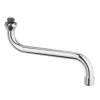 Kirchhoff S-Rohrauslauf mit Mischdüse O-Ring 20 mm (3/4") x 150 mm Chrom< Ersatzteile Küchenarmatur