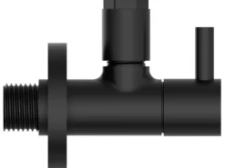 Kirchhoff Kühlschränke<Universal Eckventil für Kalt- und Warmwasserleitungen Schwarz Matt