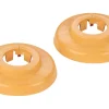 Clearance Klapprosette 15 mm (R 1/4) Dunkel 2 Stück