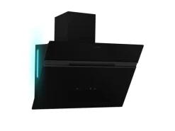 Klarstein Alina Dunstabzugshaube EEK A Touch LED-Beleuchtung Abluft/Umluft 600 m³/h Schwarz