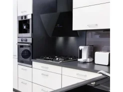 Klarstein Annabelle 60 Dunstabzugshaube Glas 595 m³/h Touch-Armatur< Dunstabzugshauben-Filter