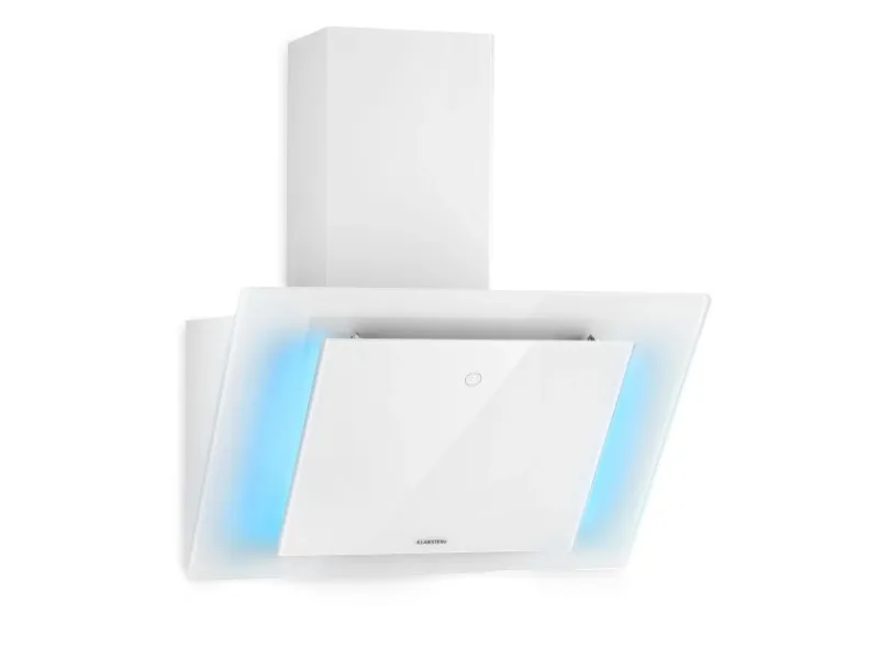 Klarstein Eleonora 60 Dunstabzugshaube 426 m³/h Touch-Panel Ambiente-Licht Weiß< Dunstabzugshauben-Filter