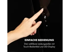 Sale Klarstein Helena 60 Dunstabzugshaube 595 m³/h LED-Display Schwarz