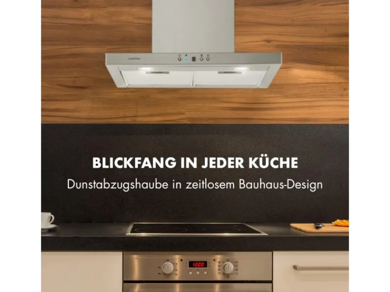 Klarstein Dunstabzugshauben-Filter|Herde<Limelight Dunstabzugshaube 60cm Wandhaube 600m³/h Edelstahl Silber