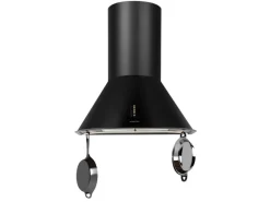 Klarstein Lumio Primo Retro-Dunstabzugshaube 60cm 490 m³/h LED-Leuchten< Herde|Einbauküchen