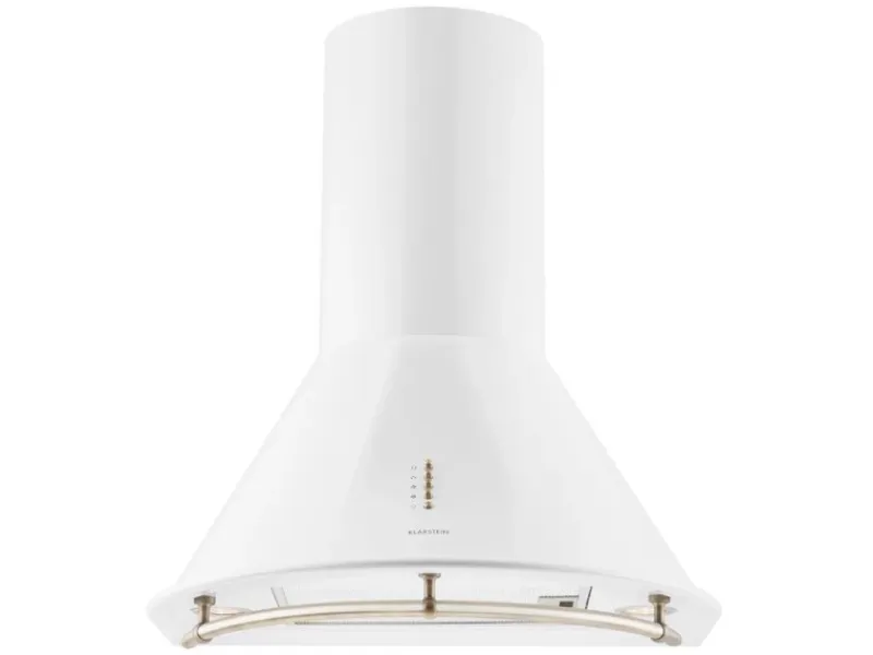 Klarstein Lumio Primo Retro-Dunstabzugshaube 60cm 490 m³/h LED-Leuchten< Dunstabzugshauben-Filter