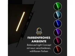 Klarstein Dunstabzugshauben-Filter|Herde<Mirage 90 Dunstabzugshaube 550 m³/h Touch-Panel Ambient EEC A++