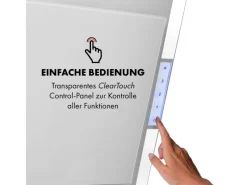 Klarstein Dunstabzugshauben-Filter|Herde<Mirage 90 Dunstabzugshaube 550 m³/h Touch-Panel Ambient EEC A++