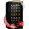 Klarstein Shiraz 28 Uno Weinkühlschrank 74 L 28 Flaschen Touch-Bedienfeld 5-18°C< Kühlschränke