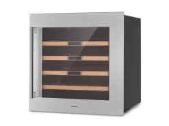New Klarstein Vinsider 36 Built-In Uno Einbau-Weinkühlschrank 36 Flaschen 92 L Edelstahl