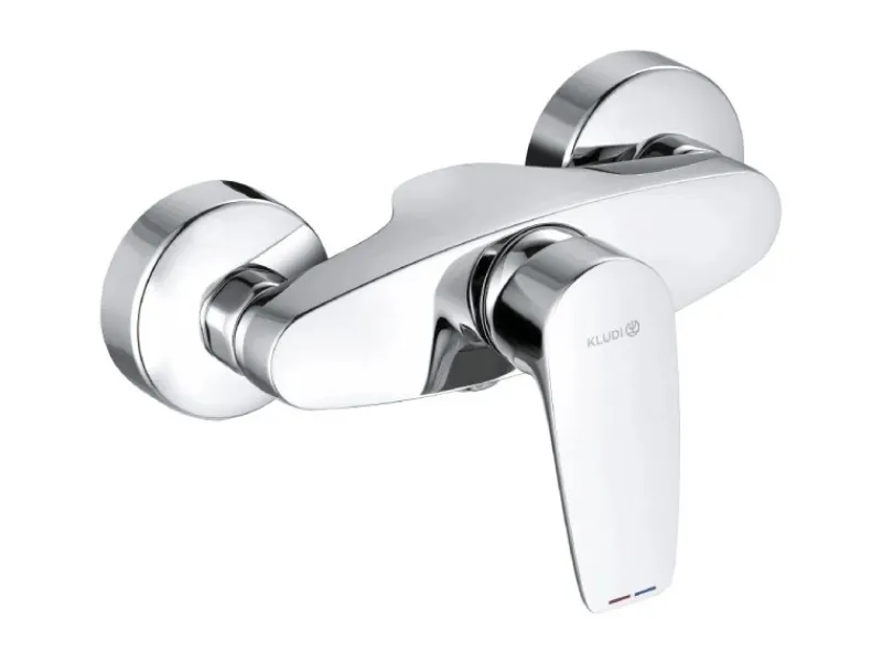 Kludi Brause-Einhandmischer PURE&SOLID in Chrom< Einhebelmischer