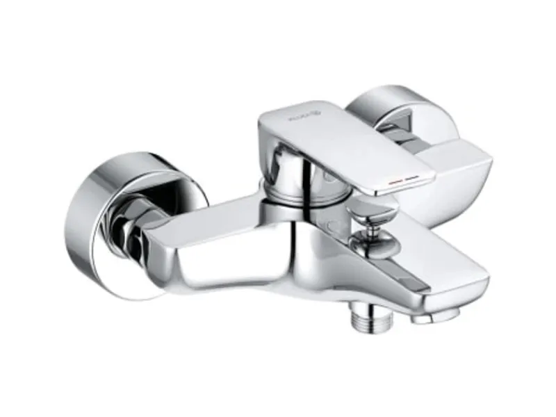 Kludi Einhebelmischer<Wannenfüll- und Brause-Einhandmischer PURE&STYLE in Chrom