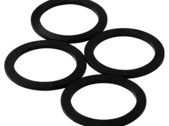 KÖRO Ersatzteile Küchenarmatur<TPE-Ring 30 mm x 39 mm x 2 mm 70 Sh.A 1 1/4" für 32 mm Siphons 4 Stück