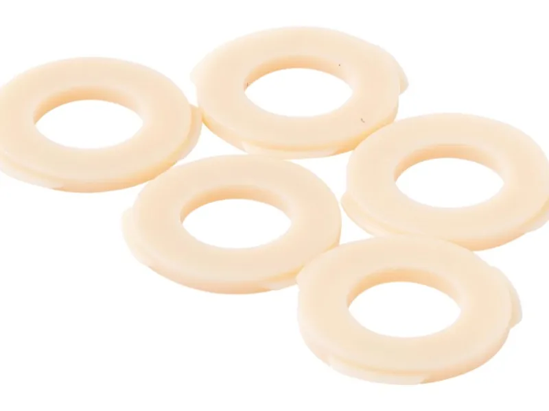 KÖRO Zubehör Für Küchenarmatur|Ersatzteile Küchenarmatur<TPE-Ring 10 mm x 18,5 mm x 2 mm mit Lippen für Brauseschlauch 1/2" 5 Stück