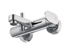 Kronenbach Einhebelmischer<Aufputz-Einhebel-Wannenarmatur Plana 2.0 in Chrom