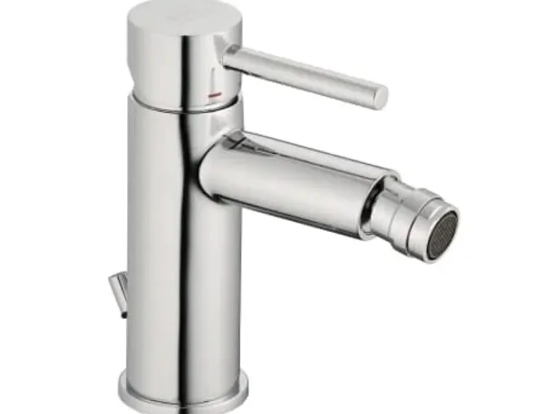 Kronenbach Bidet-Einhebelmischer AQA 2.0 mit Ablaufgarnitur in Chrom< Einhebelmischer