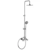 Clearance Kronenbach Duschsäule mit Kopfbrause Ø 22,5 cm Zeta 2.0 in Chrom