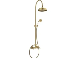 Kronenbach Duschsystem Aufputz IOTA 2.0 in Old Bronze