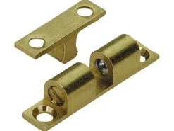 Kugelschnäpper 60 mm x 11 mm Messing matt< Küchenschränke