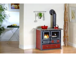 La Nordica Küchenofen Ros Keramik Bordeaux 8,4 kW< Kochfelder|Herde