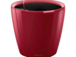Discount Lechuza ® Pflanzgefäß Classico Premium LS Ø 22 cm x 21 cm Scarlet hochglanz Rot