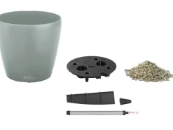 Online Lechuza ® Pflanzgefäß Classico Color Eco 21 Ø 22 cm Hellgrau