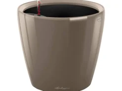 Sale Lechuza ® Pflanzgefäß Classico Premium LS Ø 22 cm x 21 cm hochglanz Taupe