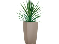 Lechuza Töpfe<® Pflanzgefäß Cubico Color 30 cm x 30 cm x 56 cm Sand