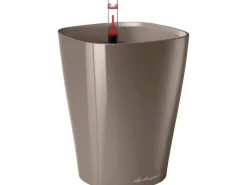 Discount Lechuza ® Pflanzgefäß Mini-Deltini hochglanz Ø 10 cm Taupe