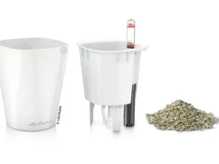 Best Lechuza ® Pflanzgefäß Mini-Deltini hochglanz Ø 10 cm Weiß